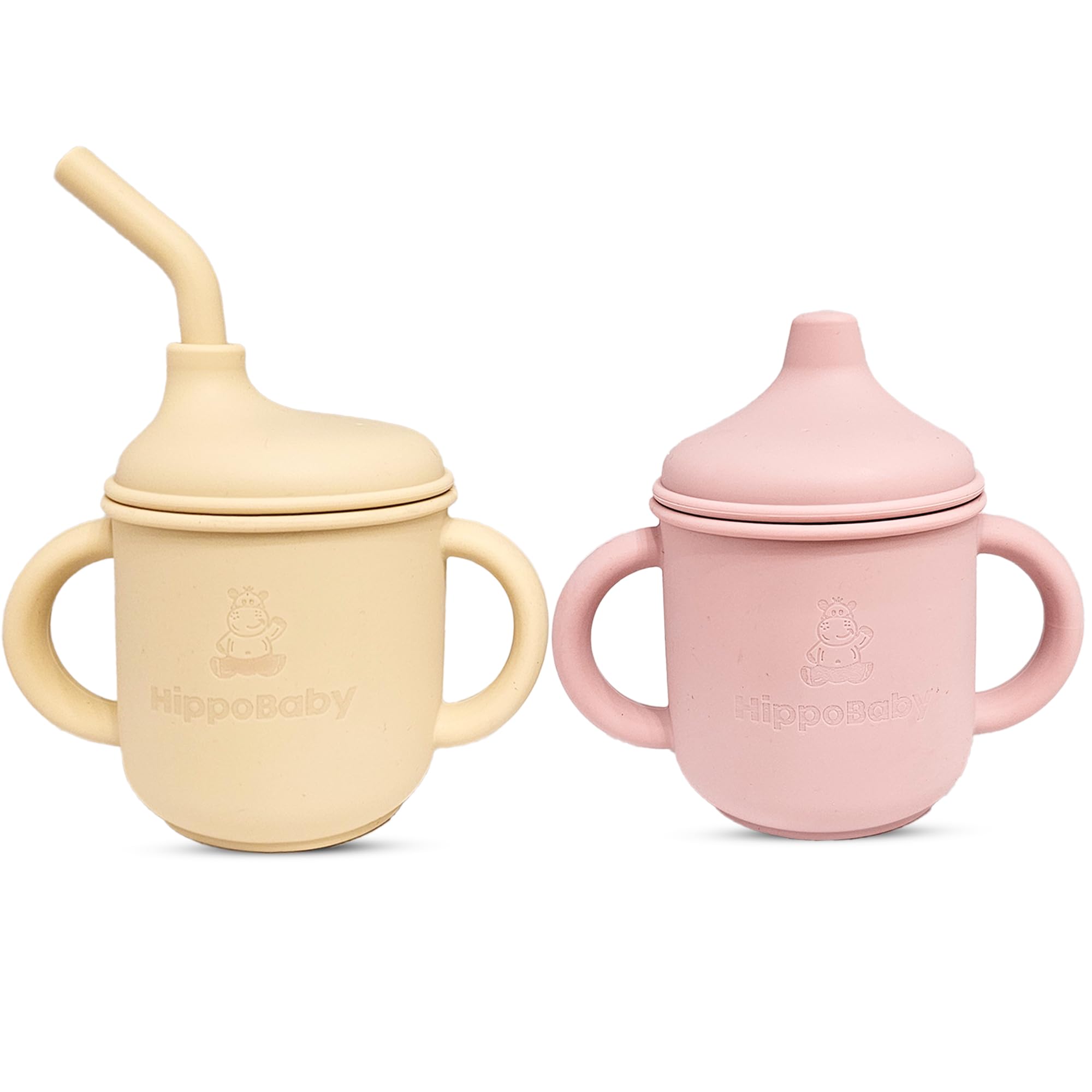 Silicone Sippy Cup Set